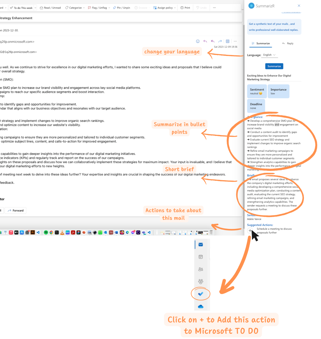 Our cutting-edge Outlook solution is revolutionizing the way professionals manage their email communication.